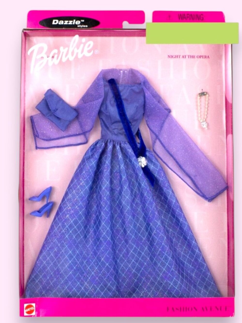1999 Vintage Barbie Night At The Opera Fashion Avenue  #25755